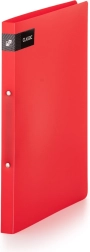 Archivador A4 con mecanismo de dos anillas Classic rojo