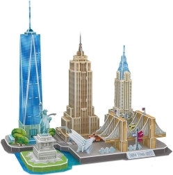 Rompecabezas 3D CityLine panorama Nueva York 123 piezas