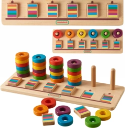 Masterkidz sorter Montessori para aprender a contar y los colores