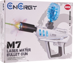 Pistola automática de gel con bolitas de agua con accesorios
