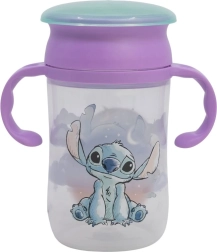 Vaso infantil de entrenamiento 395 ml STITCH