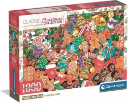 Clementoni puzzle navideño Impossible de delicias, 1000 piezas