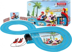 Pista de coches Carrera First Mario Kart – Mario y Peach (2,4 m)