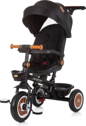 Triciclo con techo 2en1 Chipolino Marathon Obsidian