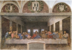 Puzzle CLEMENTONI Museum Collection: La última cena 1000 piezas