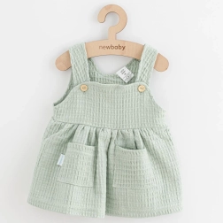 Falda infantil de muselina New Baby Comfort clothes salvia 92