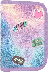 Estuche escolar OXY GO Shiny, 1 piso con 2 solapas, vacío