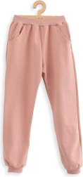 Pantalones de chándal infantiles New Baby Kindergarten rosa