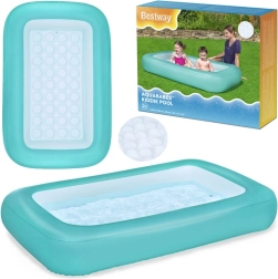 Piscina infantil inflable BESTWAY Aquababes con fondo suave, rectangular