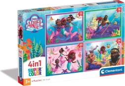 Puzzle Clementoni Ariel 4 en 1 (12–24 piezas)