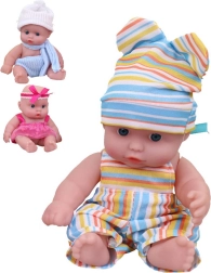 Muñeca bebé MaDe con vestidito, 17 cm, surtido - 1 unidad