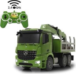 Camión forestal RC Jamara Mercedes-Benz Arocs para transporte de madera 1:20, 2,4 GHz