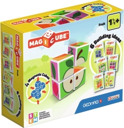 Geomag Magicube Frutas – bloques de construcción magnéticos para niños