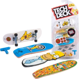 Tech Deck fingerboard set de 4 mini skateboards Ultra DLX Simpsons