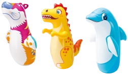 Animal inflable de boxeo 97 × 61 cm, 3 modelos