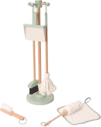 Set de limpieza infantil con escoba