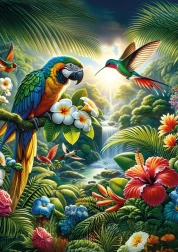 Art Puzzle Sueño tropical 260 piezas