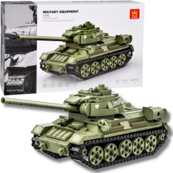 Set de construcción del tanque T-34-85 con 604 piezas
