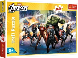 Puzzle de 160 piezas – superpoderes – DISNEY MARVEL The Avengers – Trefl