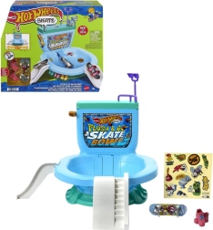 HOT WHEELS Skate Flush & Go – skatepark de dedos con forma de inodoro