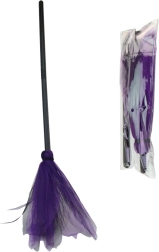 Escoba para niños 90 cm en bolsa con tarjeta