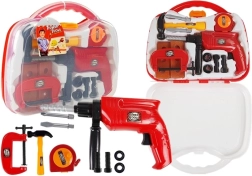 Set de herramientas infantil en maletín con taladro y tornillos