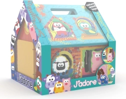 Encajable de madera – casita de granja