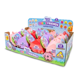 Pearly Pods amigos de la granja – peluches sorpresa coleccionables en un mini granero