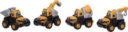 Maquinaria de construcción 12 cm – set de juguetes para la mano