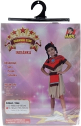 Disfraz de carnaval de india para niños
