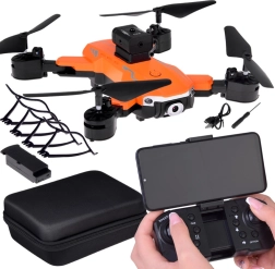 Dron RC plegable con mando a distancia