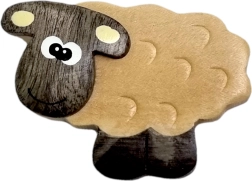 Imán de madera de oveja 2Kids Toys