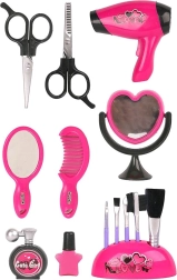 Set cosmético infantil con secador de pelo de 14 cm