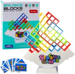 Torre equilibrante Tetris – juego de destreza y lógica para niños