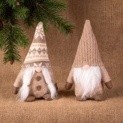 Decoración textil de duende de 25 cm - 1 unidad