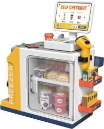 Set de supermercado con efectos