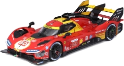 Modelo metálico Bburago 1:24 Ferrari 499P – ganador 24h Le Mans 2024