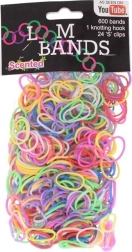 Gomas aromáticas loom – set creativo 600 uds