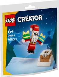 Lego Creator – Santa Claus y chimenea navideña