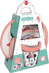 Juego de vajilla Minnie de 3 piezas