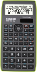 Calculadora escolar y científica con pantalla LCD grande