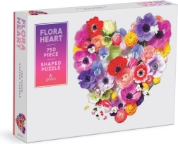 Puzzle Galison Corazón floral 750 piezas