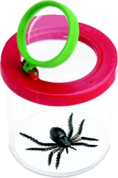 Vaso de observación con lupa doble para insectos y elementos naturales