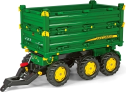 Remolque basculante Rolly Toys John Deere con 3 ejes