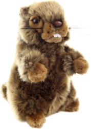 Marmota de peluche eco-friendly 18 cm