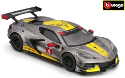 Modelo metálico 1:43 Chevrolet Corvette C8.R 2020 – Bburago