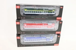 Locomotora metálica a pilas con luz y sonido