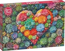 Puzzle Cherry Pazzi Corazón de amor 1000 piezas