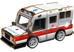 Puzzle de madera 3D Ambulancia
