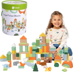 Bloques de madera creativos Mundo del bosque de Classic World